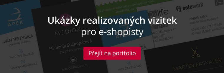 Portfolio realizovaných vizitek